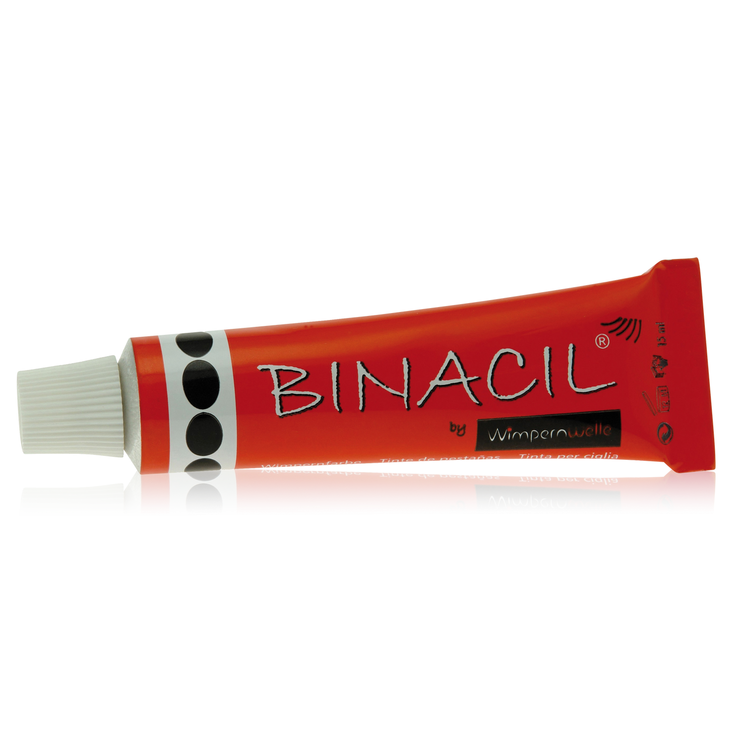 BINACIL Wimpern-und Augenbrauenfarbe, schwarz 15g