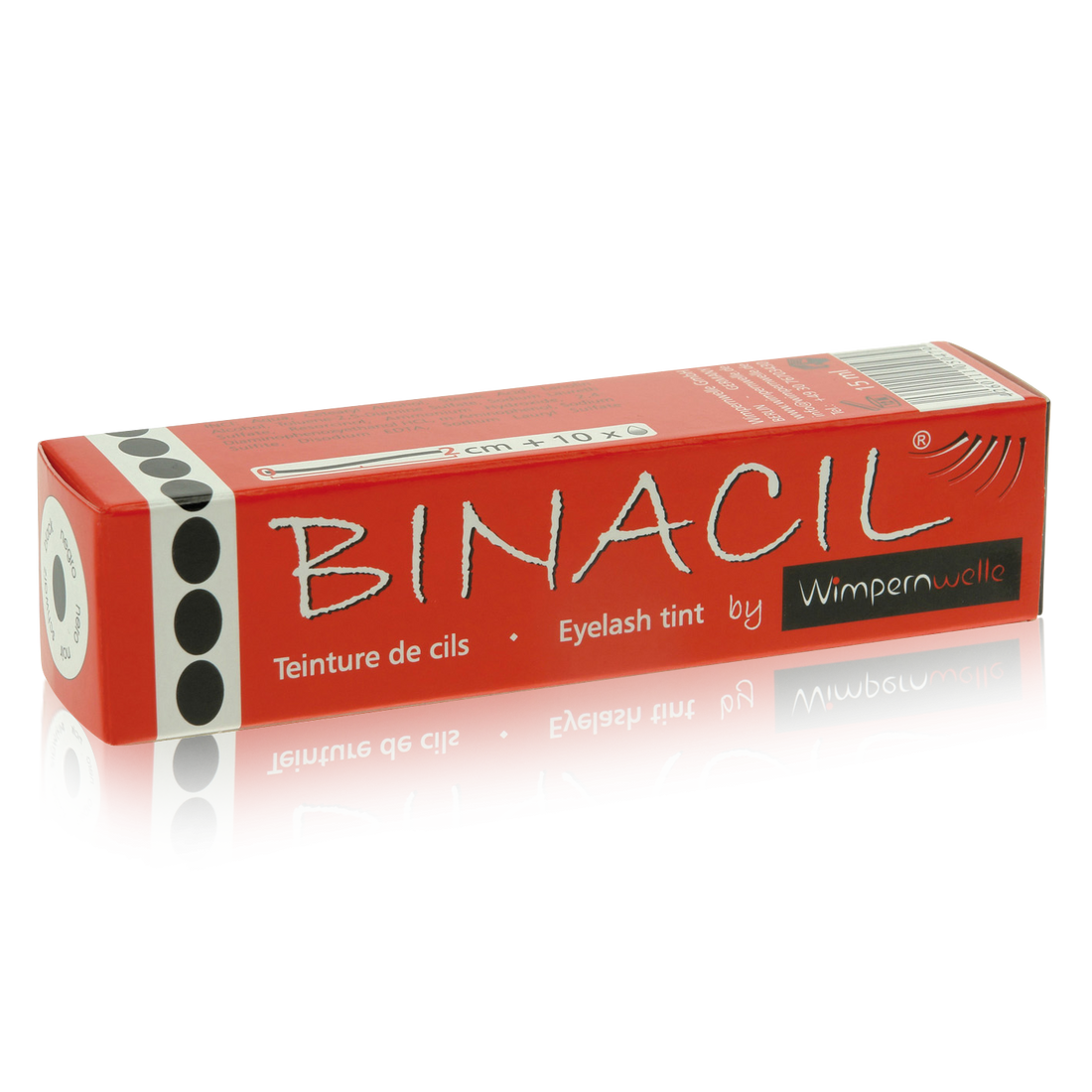 BINACIL Wimpern-und Augenbrauenfarbe, schwarz 15g