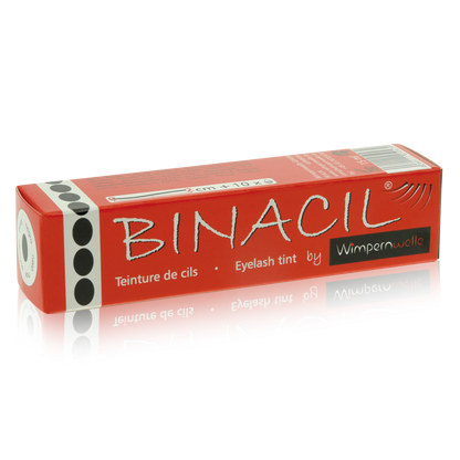 BINACIL Wimpern-und Augenbrauenfarbe, schwarz 15g