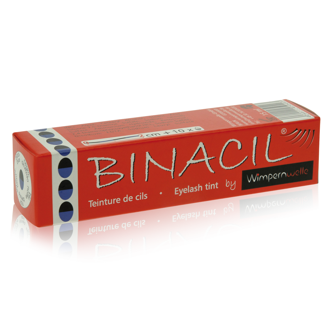 BINACIL Wimpern-und Augenbrauenfarbe, blauschwarz 15g
