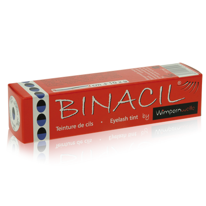 BINACIL Wimpern-und Augenbrauenfarbe, blauschwarz 15g