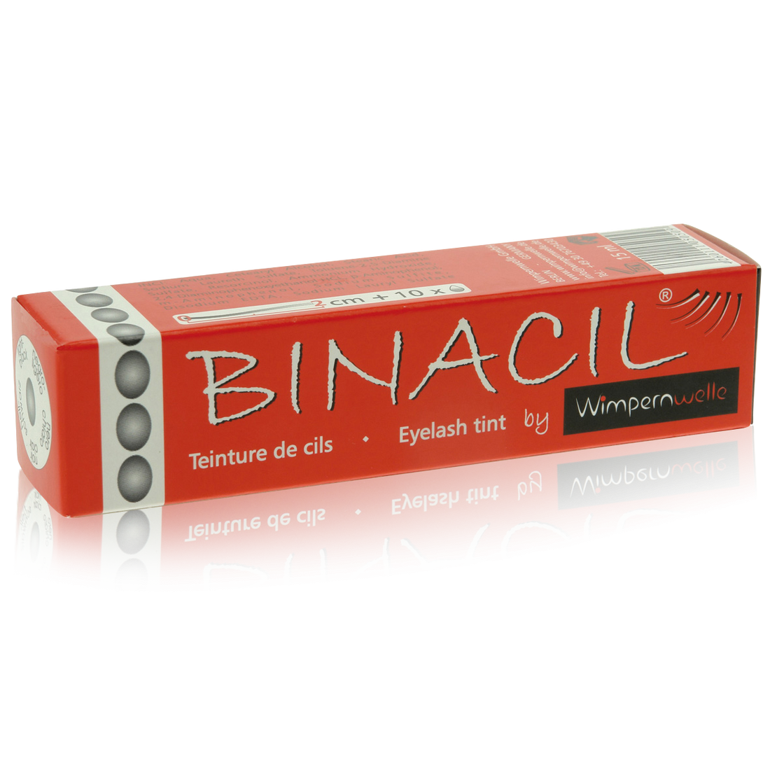 BINACIL Wimpern-und Augenbrauenfarbe, hellschwarz 15g