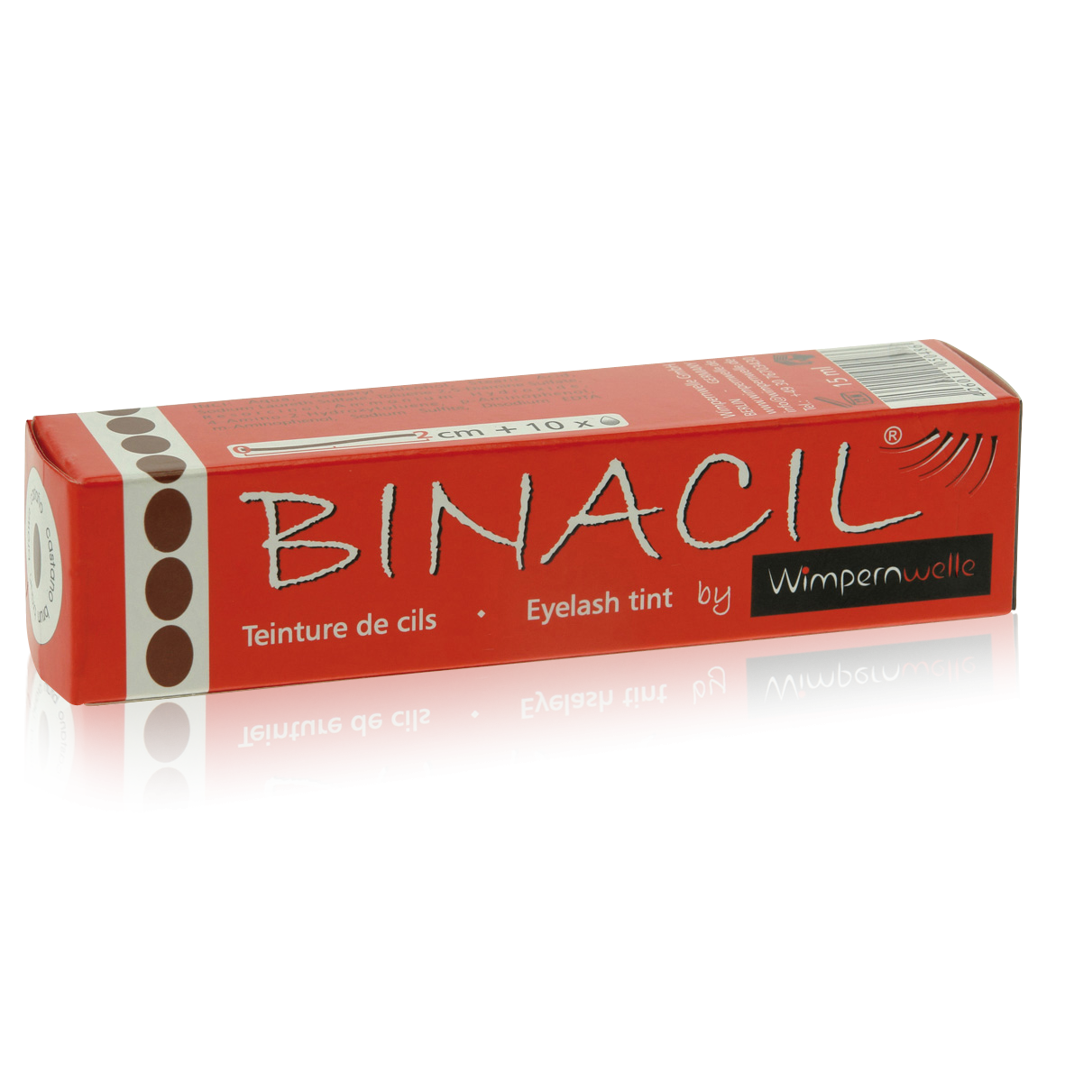 BINACIL Wimpern-und Augenbrauenfarbe, braun 15g