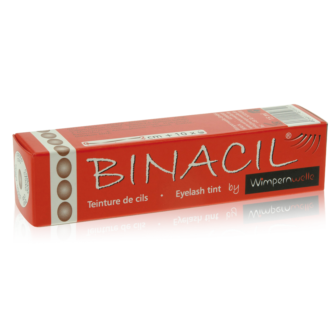 BINACIL Wimpern-und Augenbrauenfarbe, lichtbraun 15g