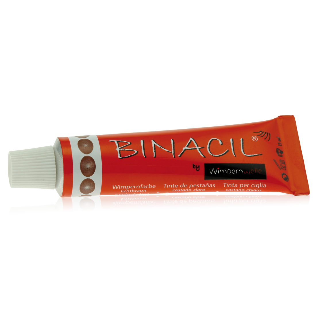 BINACIL Wimpern-und Augenbrauenfarbe, lichtbraun 15g