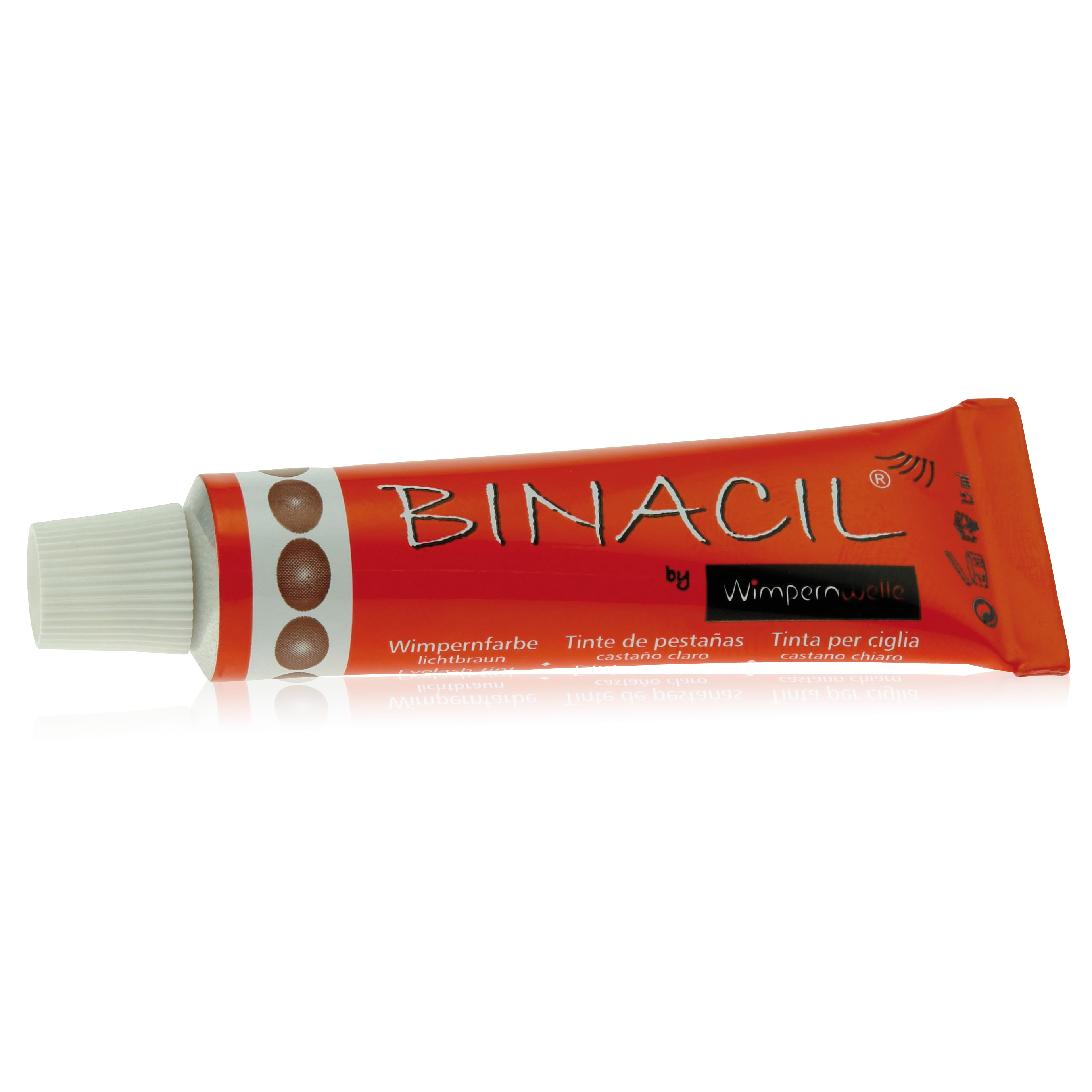 BINACIL Wimpern-und Augenbrauenfarbe, lichtbraun 15g