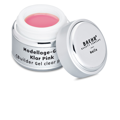 Modellage-Gel klar pink