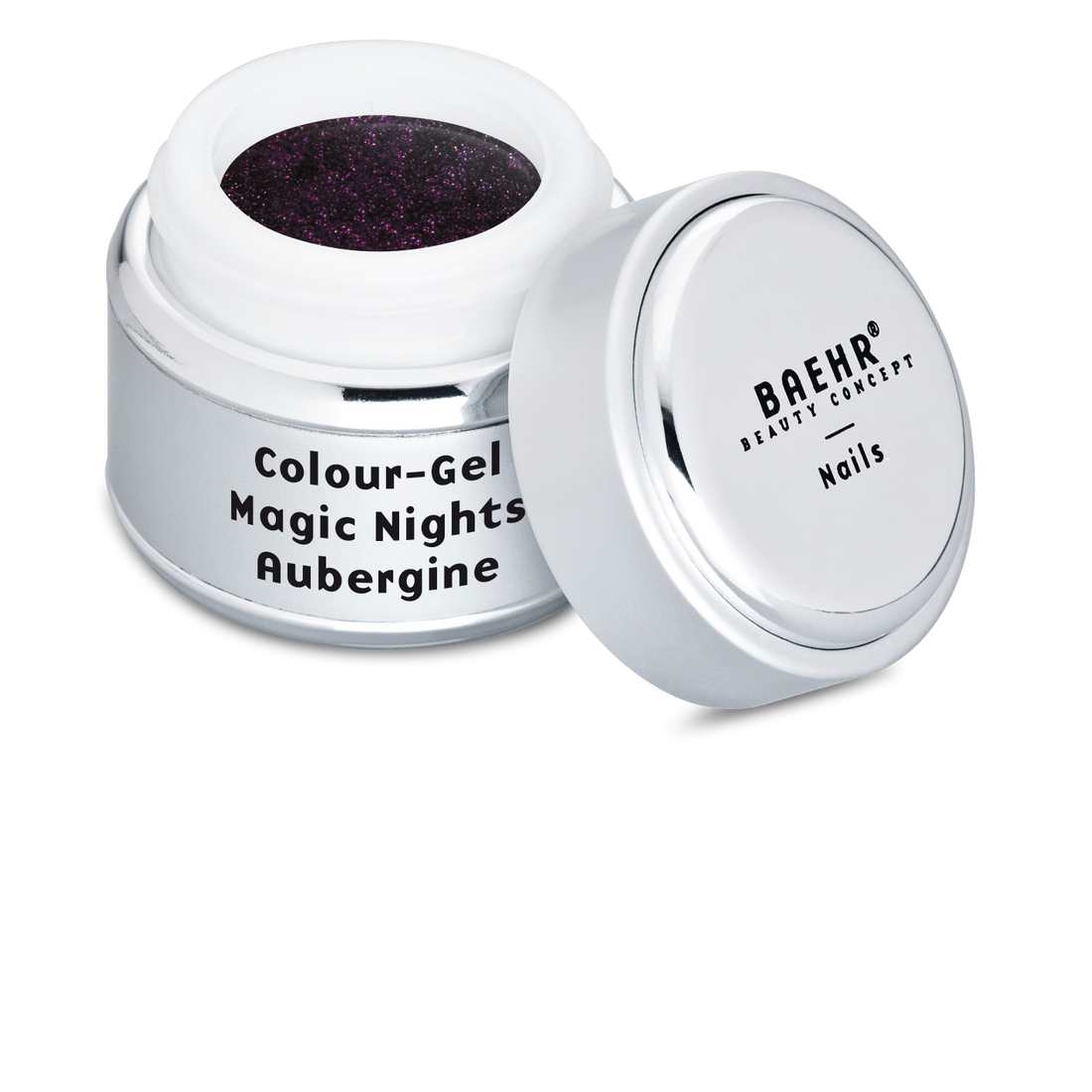 Beahr Beauty Concept Farbgel magic nights aubergine 5 ml