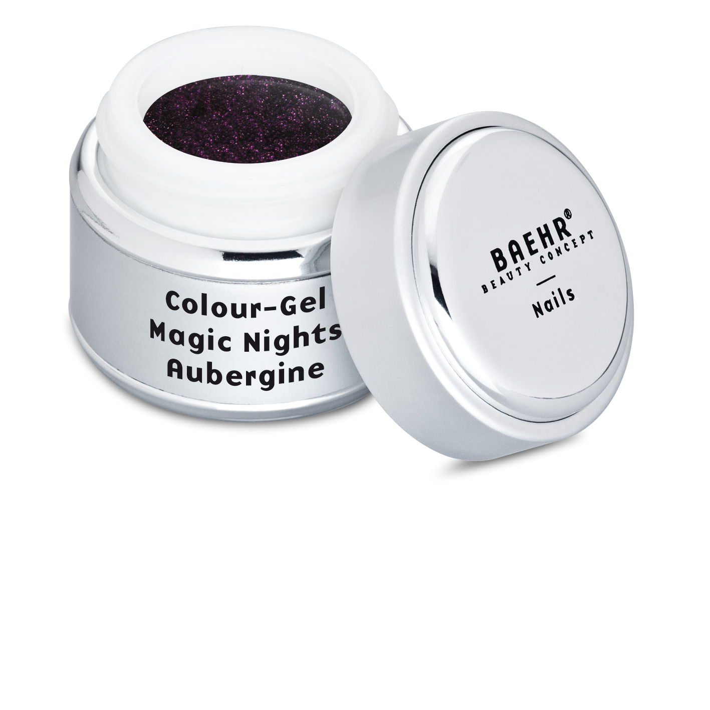 Beahr Beauty Concept Farbgel magic nights aubergine 5 ml