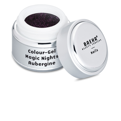 Beahr Beauty Concept Farbgel magic nights aubergine 5 ml