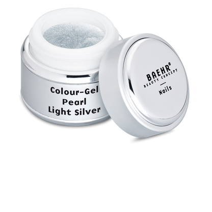 Beahr Beauty Concept Farbgel pearl light silver 5 ml