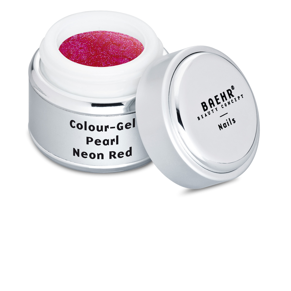 Beahr Beauty Concept Farbgel pearl neon red 5 ml