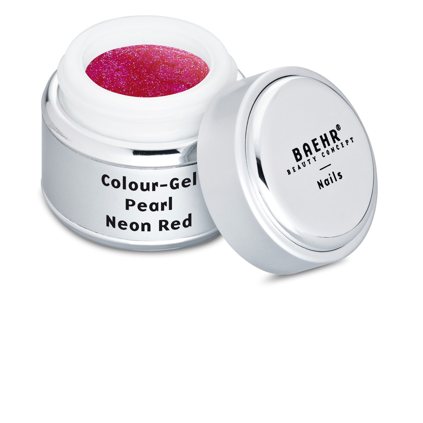 Beahr Beauty Concept Farbgel pearl neon red 5 ml