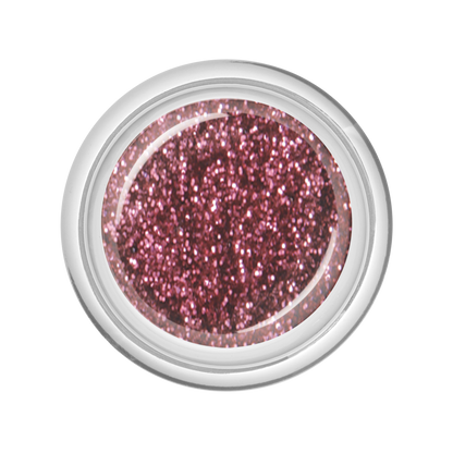 Beahr Beauty Concept Farbgel glitter dark rose 5 ml