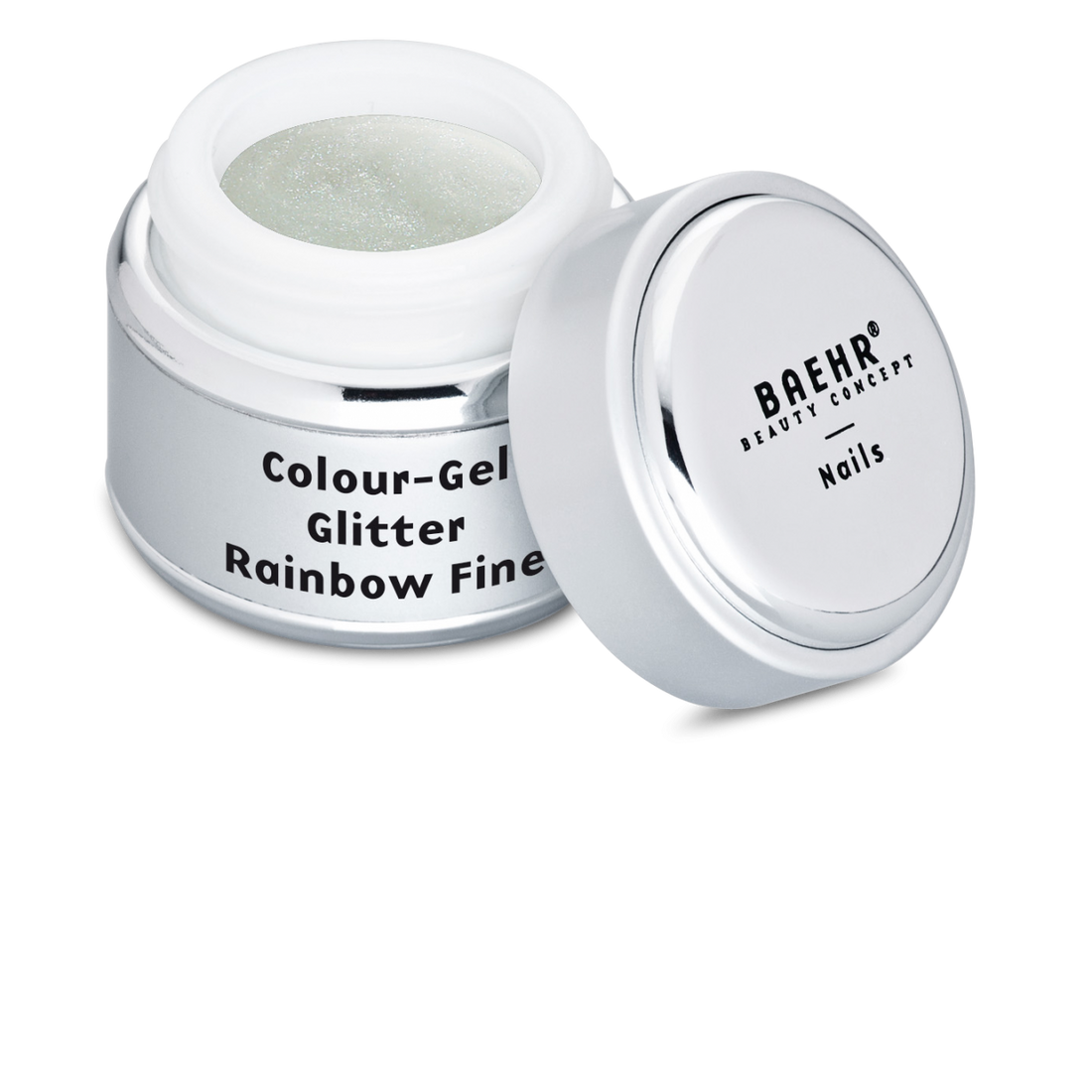 Beahr Beauty Concept Farbgel glitter rainbow fine 5 ml