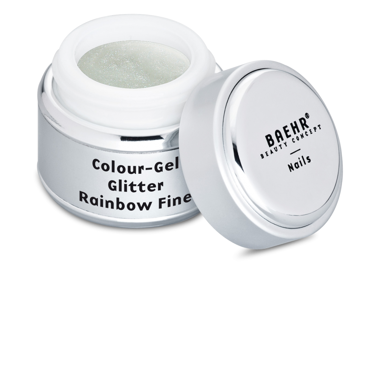 Beahr Beauty Concept Farbgel glitter rainbow fine 5 ml