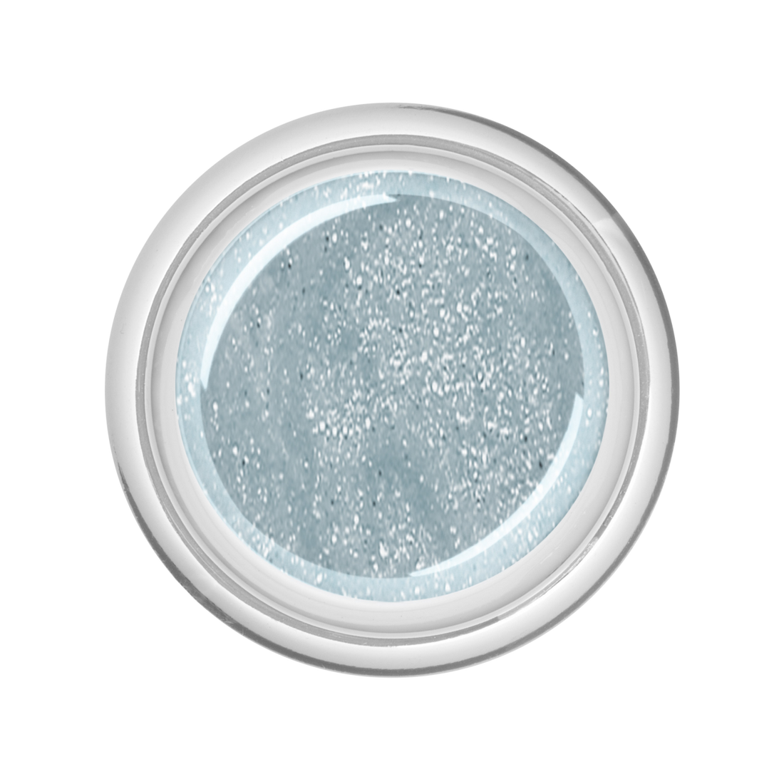 Beahr Beauty Concept Farbgel glitter white silver 5 ml
