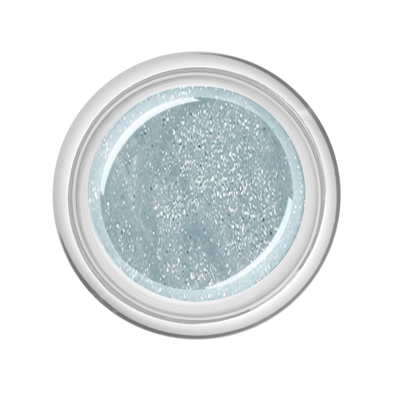 Beahr Beauty Concept Farbgel glitter white silver 5 ml