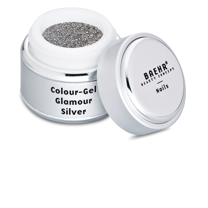 Beahr Beauty Concept Farbgel glamour silver 5 ml