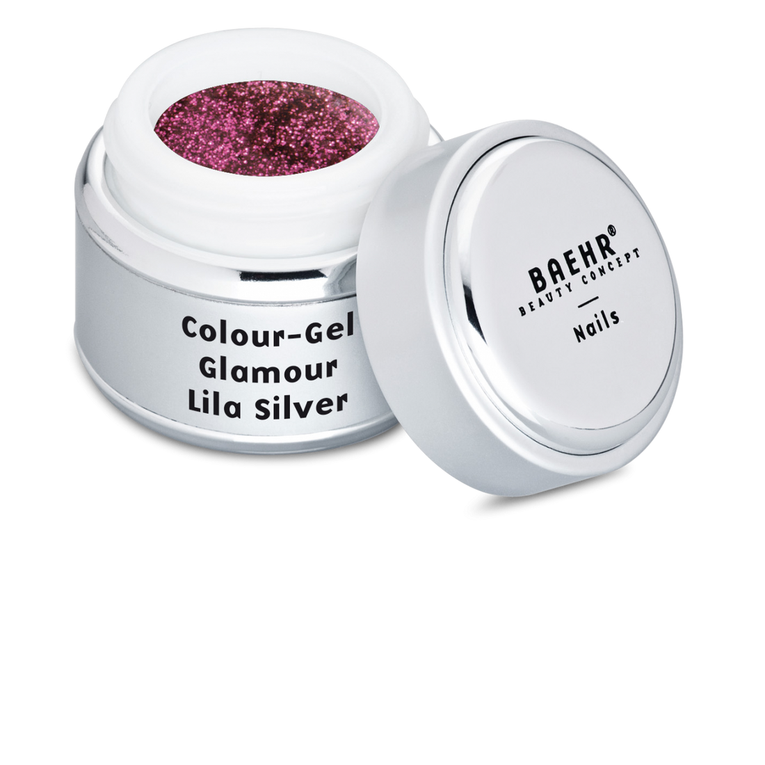 Beahr Beauty Concept Farbgel lila silver 5 ml