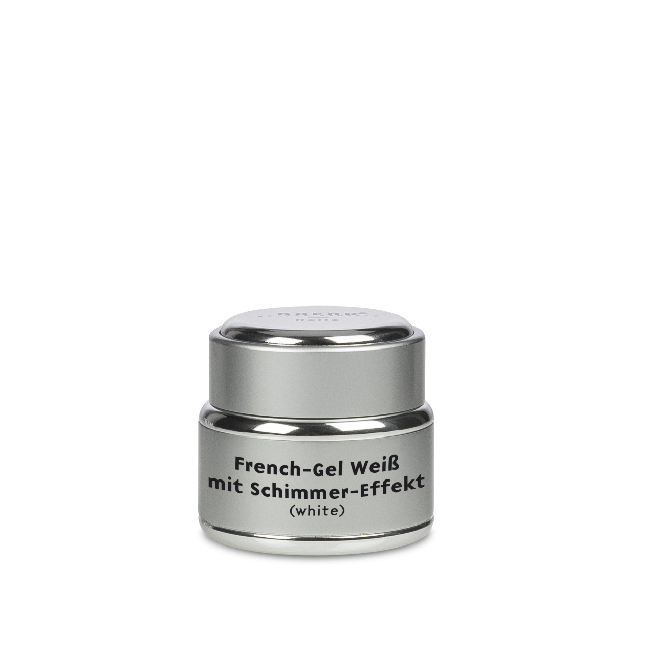 French-Gel weiss mit Schimmer Effekt 5 ml