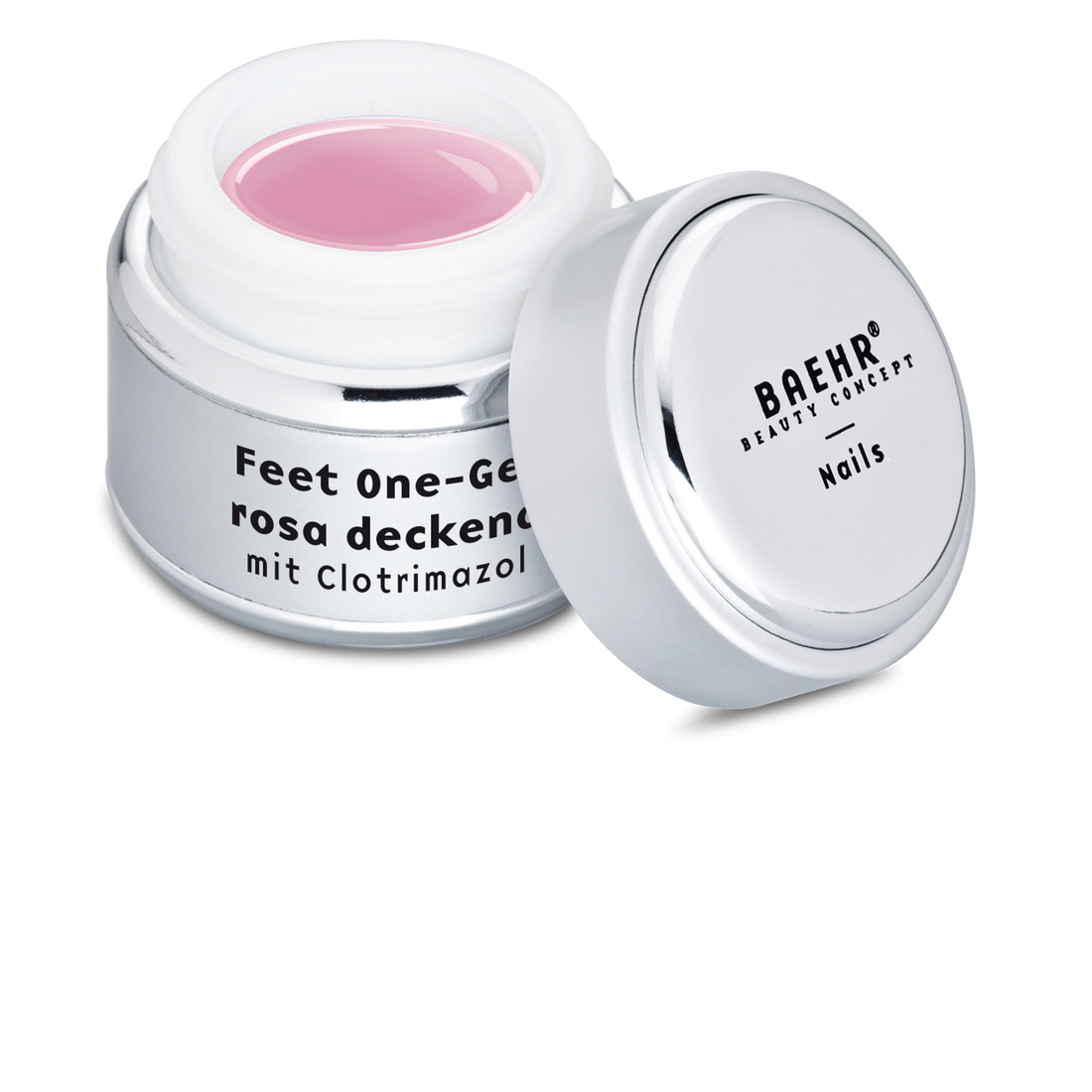 Beahr Beauty Concept Feet One-Gel  mit Clotrimazol rosa deckend 30 ml