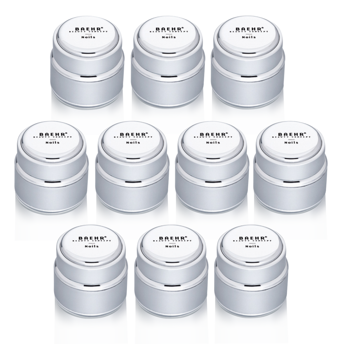 Beahr Beauty Concept Gel-Leerdosen für 30 ml 1 Pack (10 stk.)