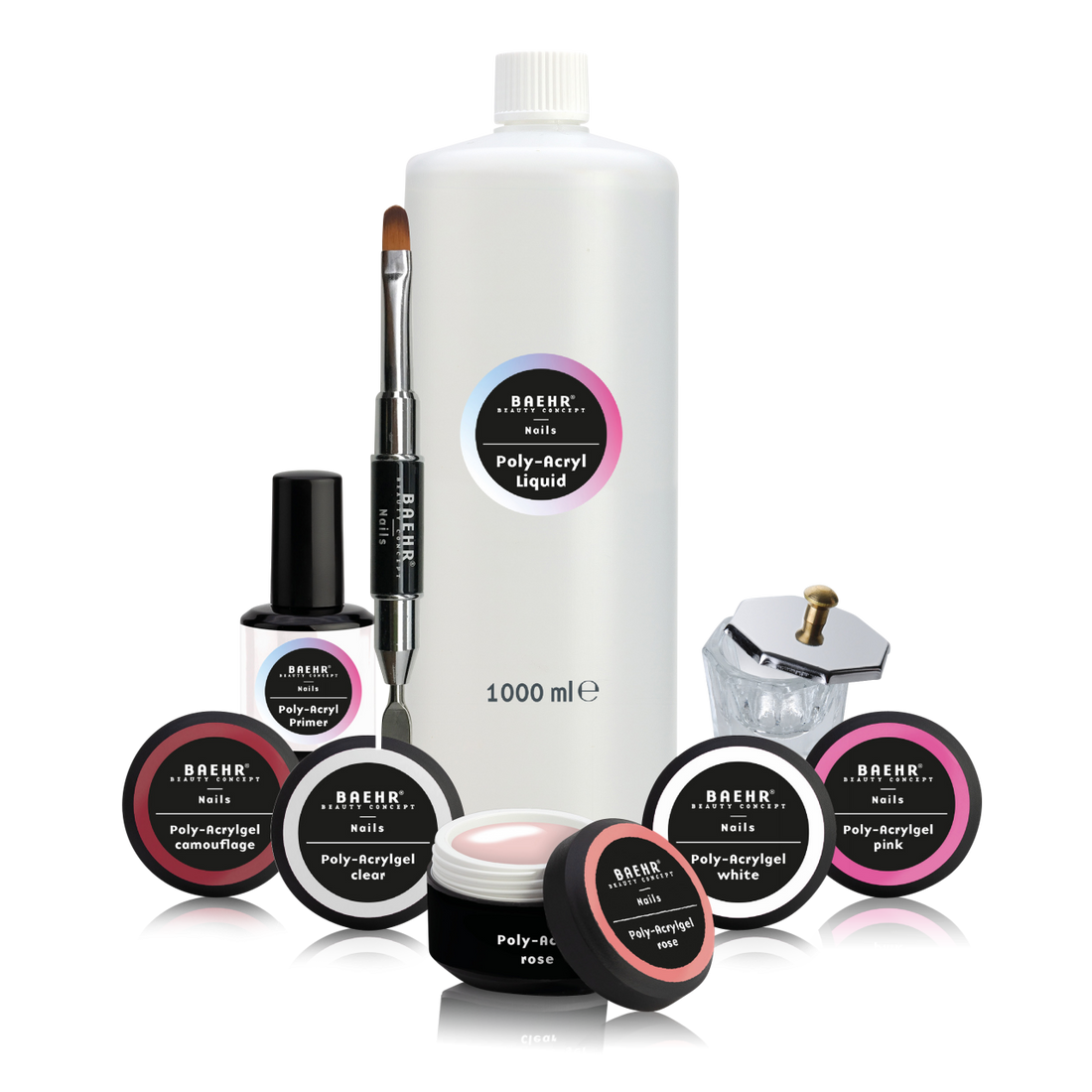Beahr Beauty Concept Nails Starterset - Poly-Acrylgel