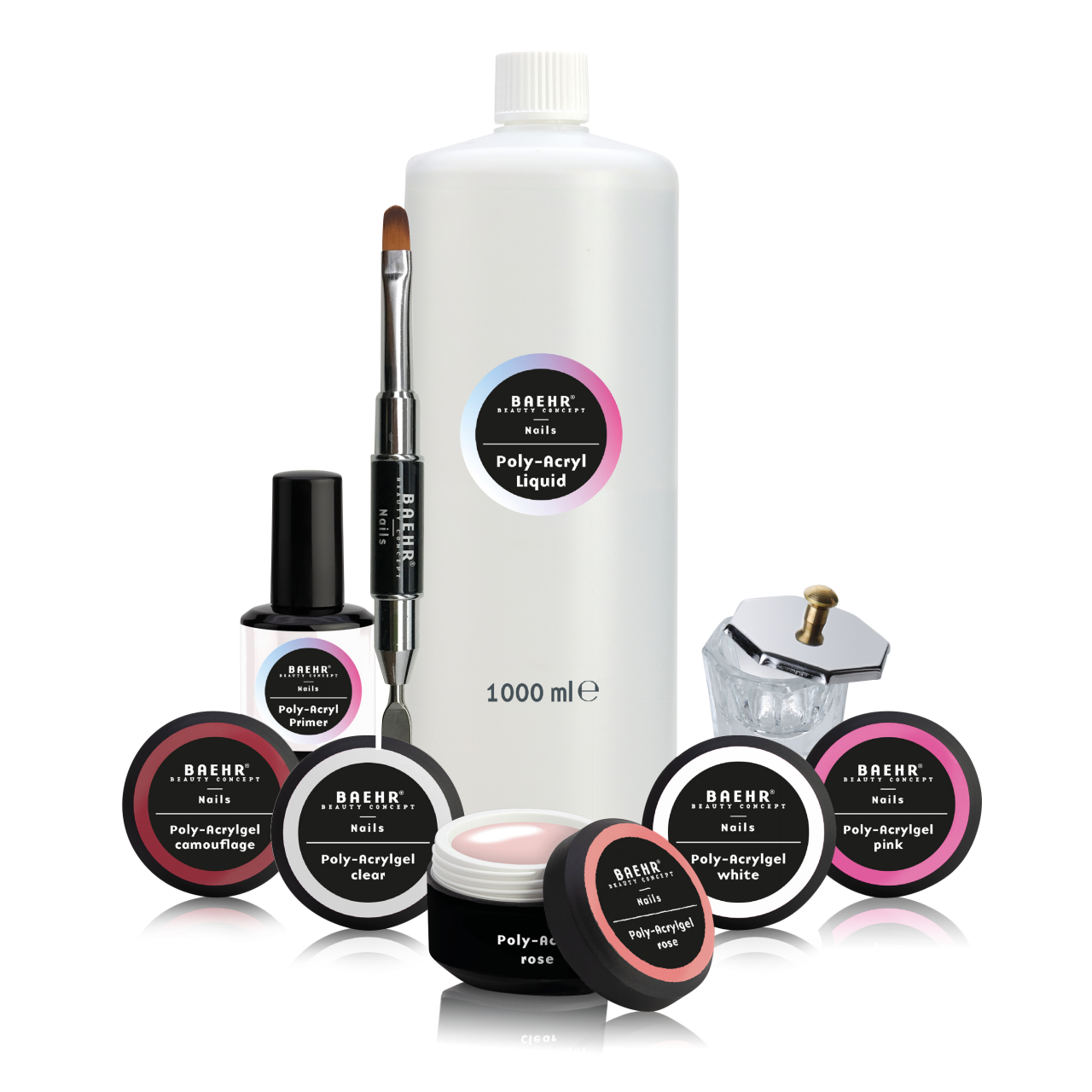 Beahr Beauty Concept Nails Starterset - Poly-Acrylgel