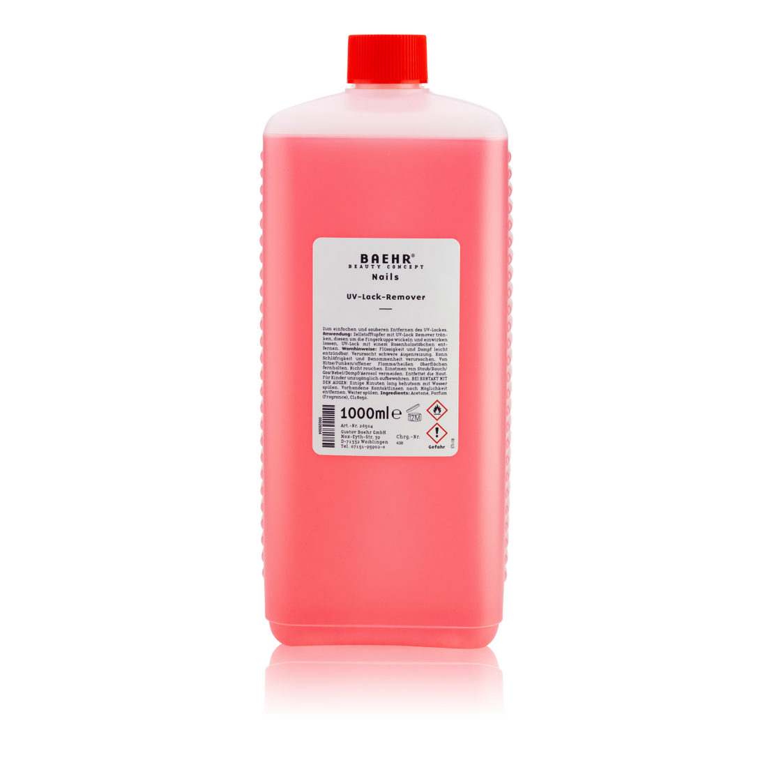 Beahr Beauty Concept UV-Lack-Remover 1000 ml
