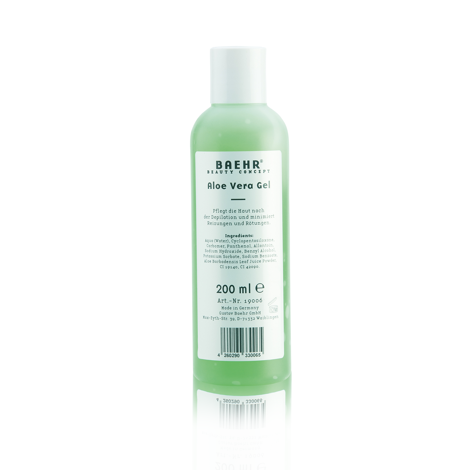 Aloe Vera Gel Flasche