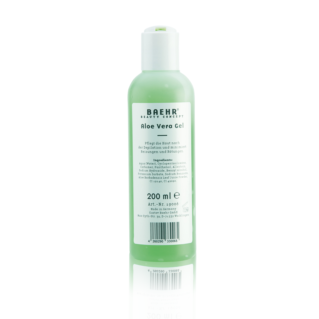 BAEHR BEAUTY CONCEPT Aloe Vera Gel Flasche 200 ml