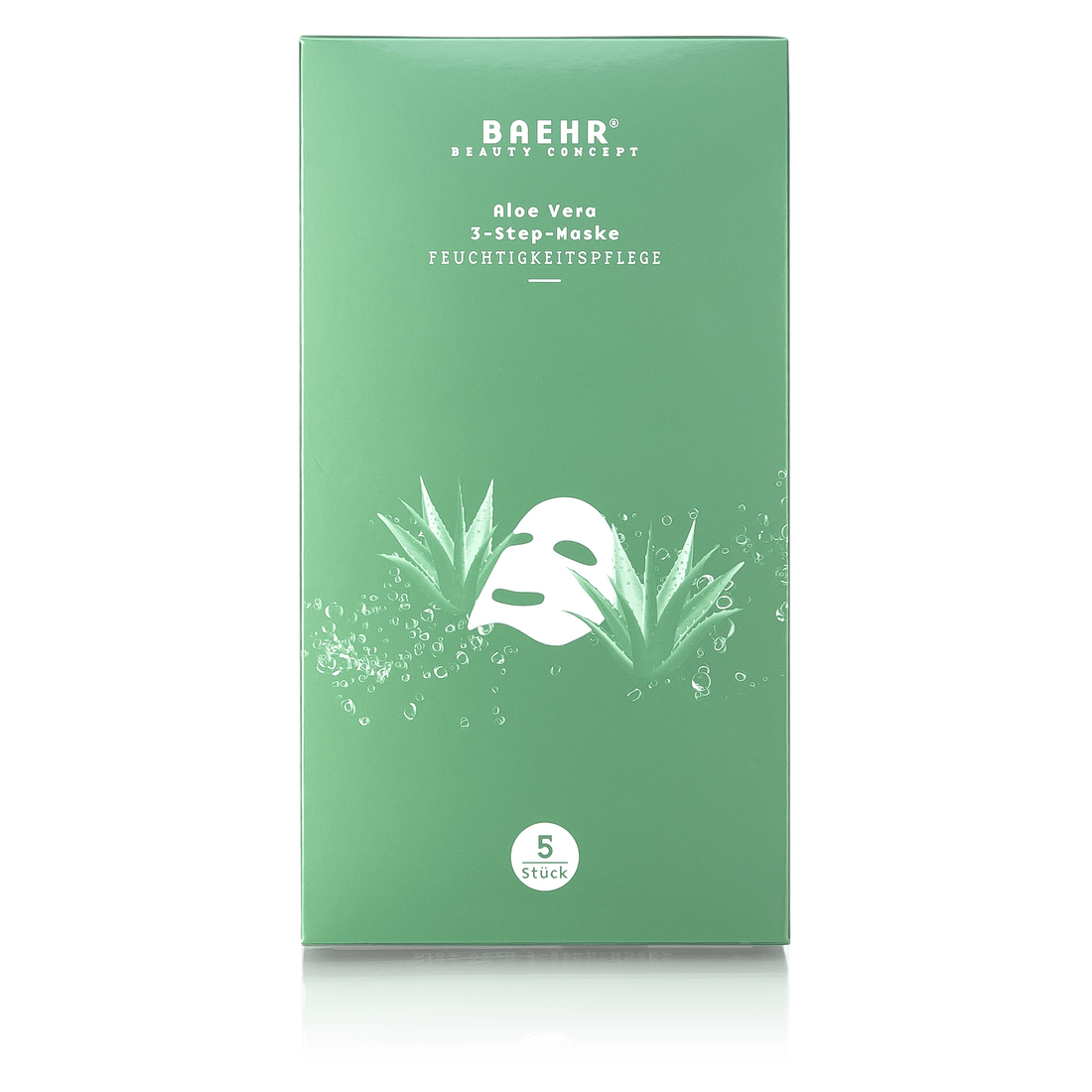 BAEHR BEAUTY CONCEPT Aloe Vera 3-Step-Maske 5 Stk.