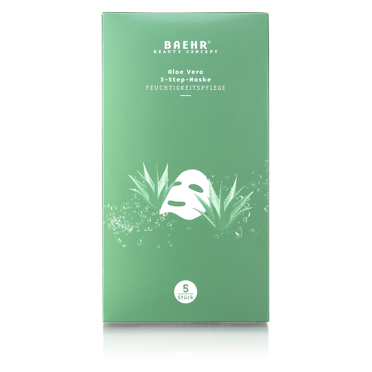 BAEHR BEAUTY CONCEPT Aloe Vera 3-Step-Maske 5 Stk.