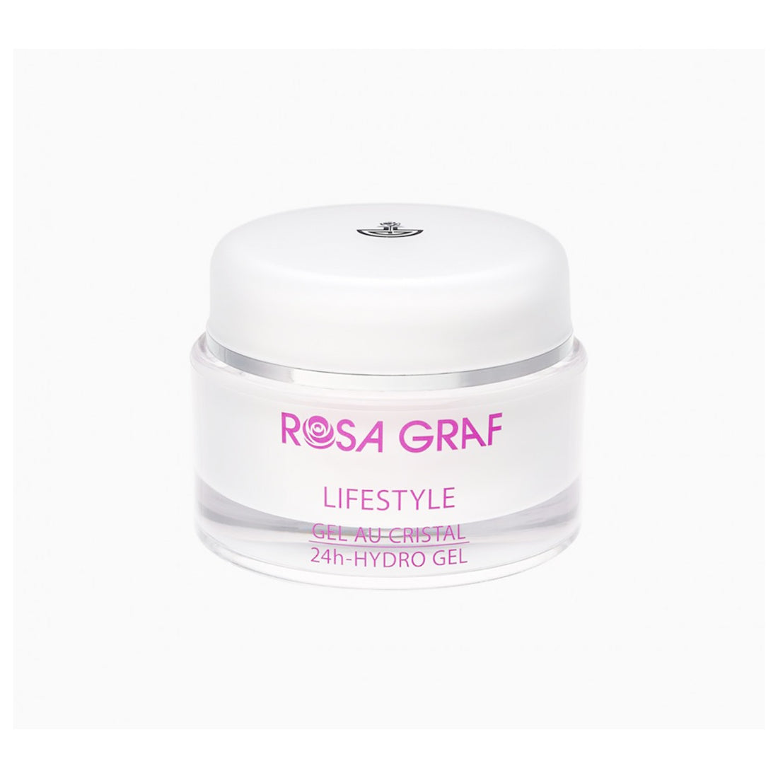 Rosa Graf Gel au Cristal