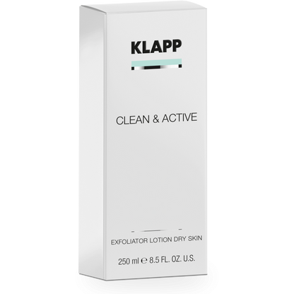 Klapp Clean &amp; Active Exfoliator Lotion Dry Skin