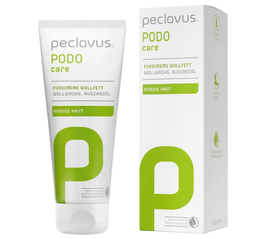 Peclavus PODOcare Fußcreme Wollfett 100ml