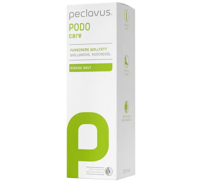 Peclavus PODOcare Fußcreme Wollfett 100ml