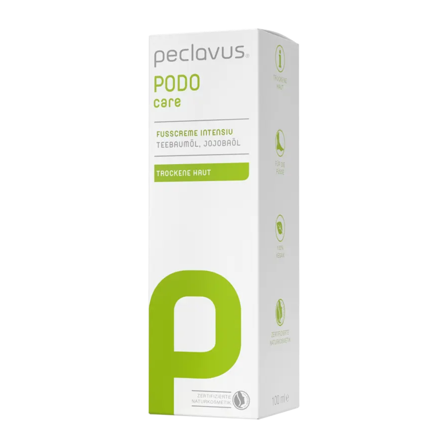 Peclavus PODOcare Fußcreme intensiv 100ml