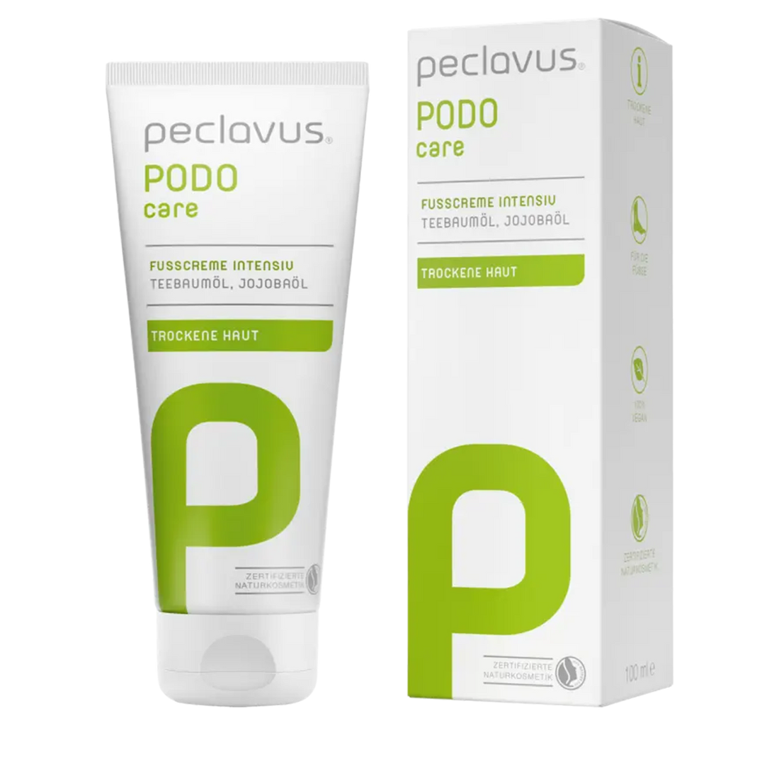 Peclavus PODOcare Fußcreme intensiv 100ml