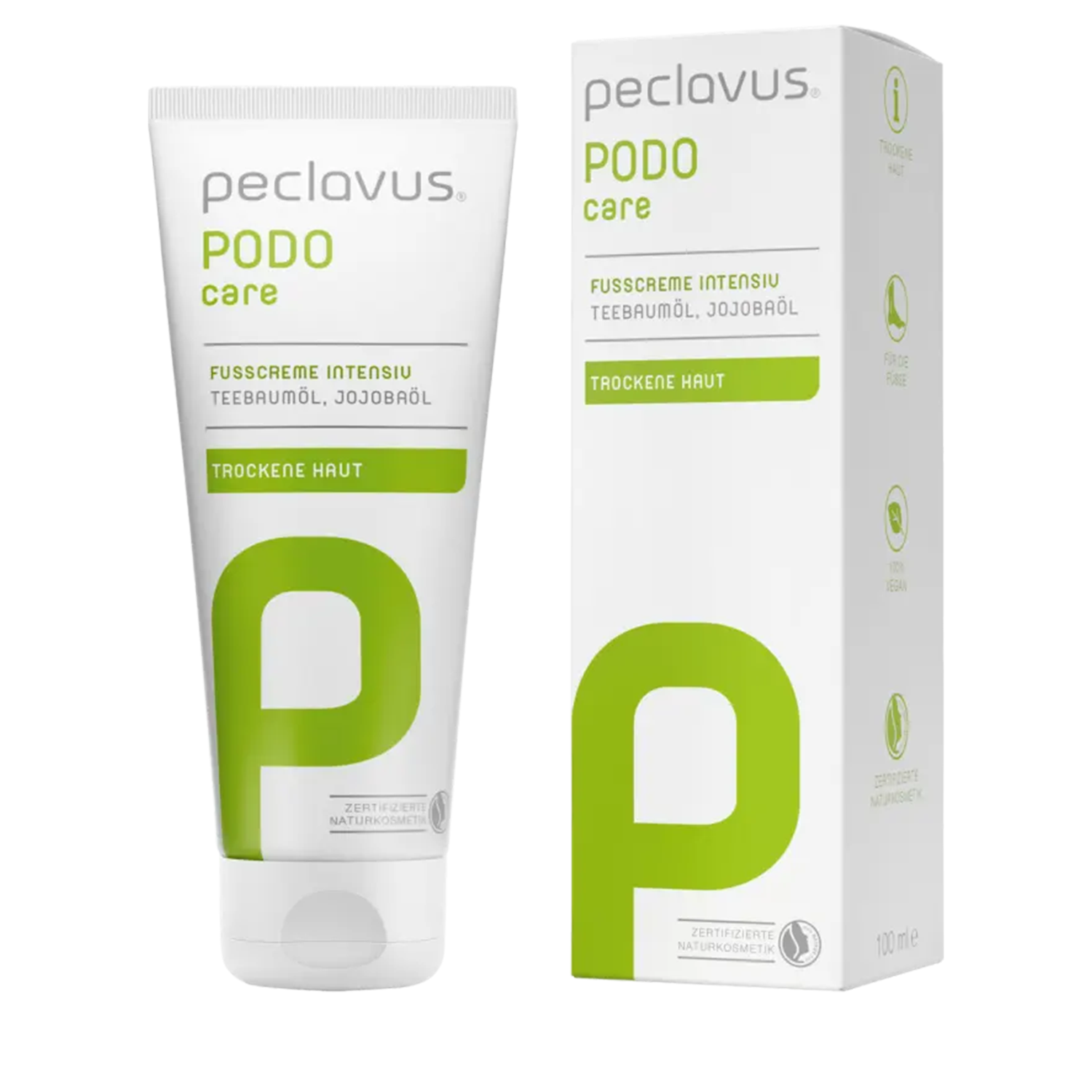 Peclavus PODOcare Fußcreme intensiv 100ml