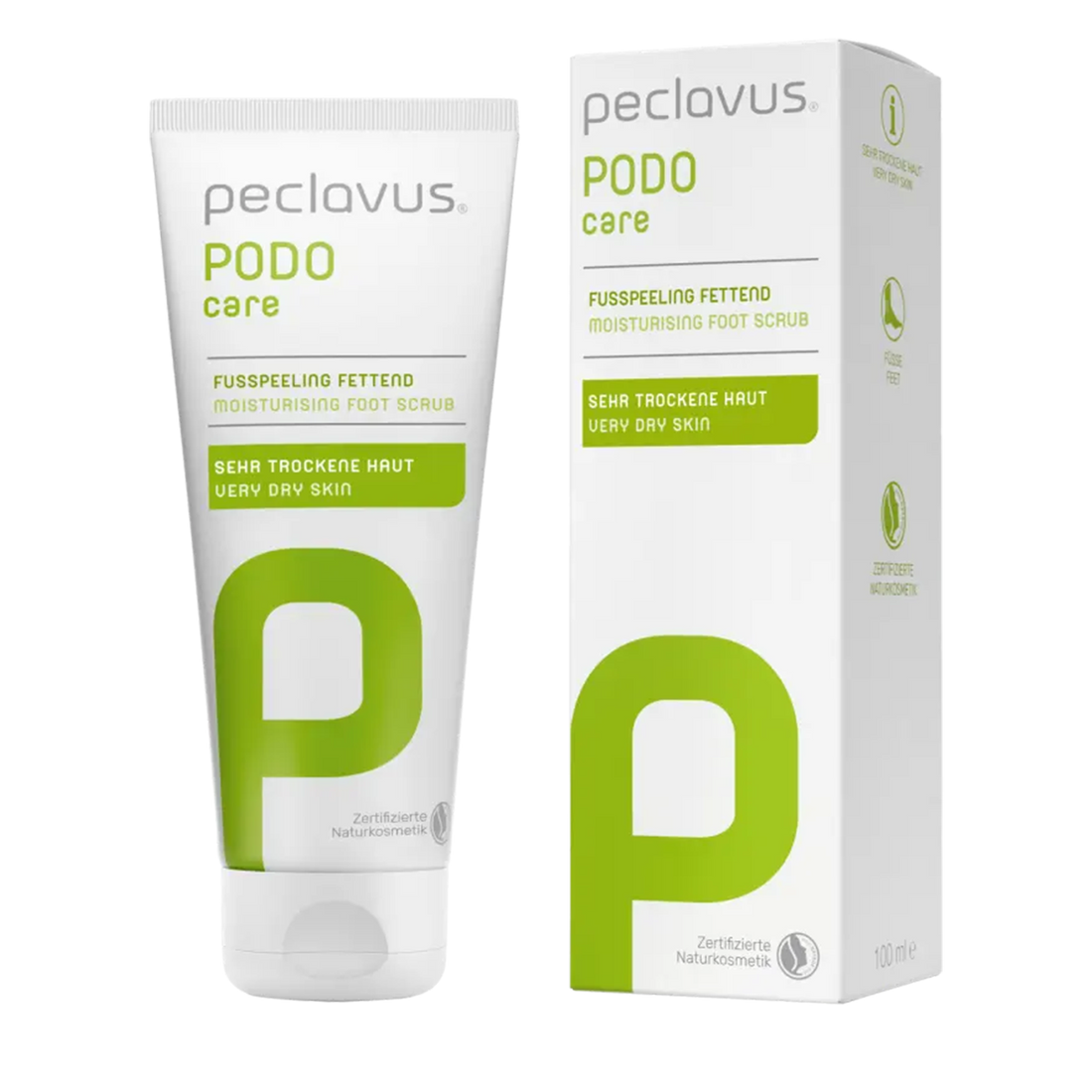 Peclavus PODOcare Fußpeeling fettend 100 ml