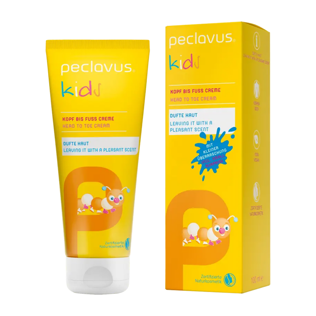 Peclavus kids Kopf bis Fuß Creme 100ml