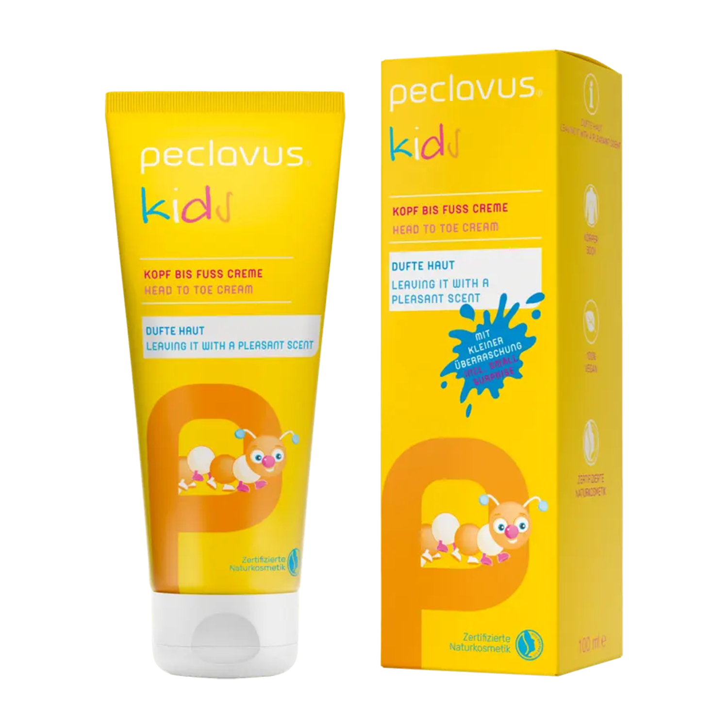 Peclavus kids Kopf bis Fuß Creme 100ml