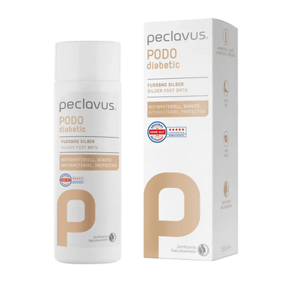 Peclavus PODOdiabetic Fußbad Silber 150ml