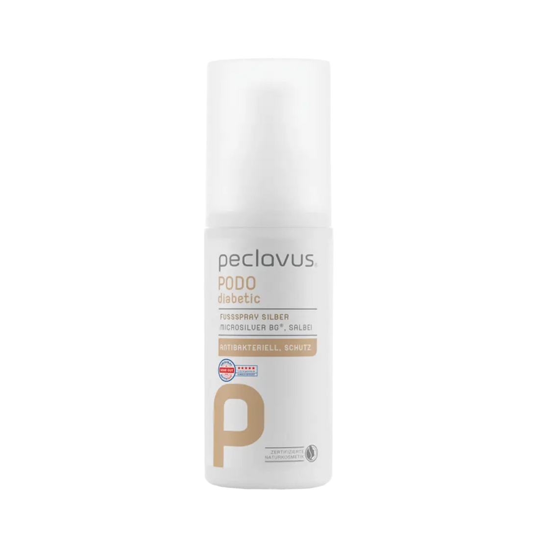Peclavus PODOdiabetic Fußspray Silber 150ml