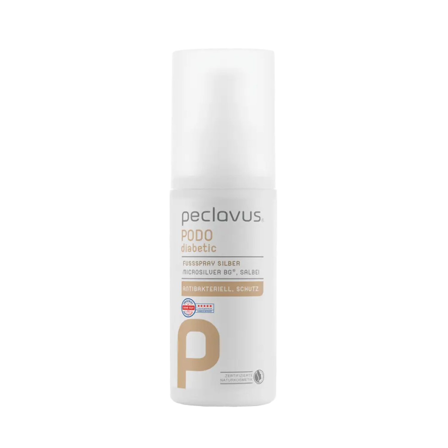 Peclavus PODOdiabetic Fußspray Silber 150ml