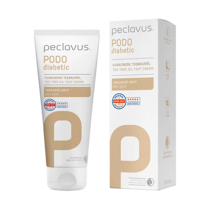 Peclavus PODOdiabetic Fußcreme Teebaumöl 100ml