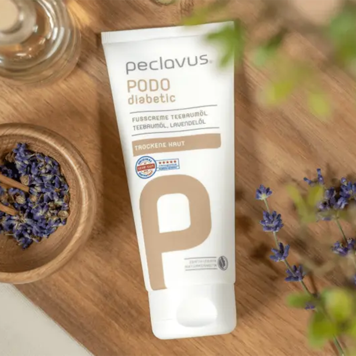 Peclavus PODOdiabetic Fußcreme Teebaumöl 100ml