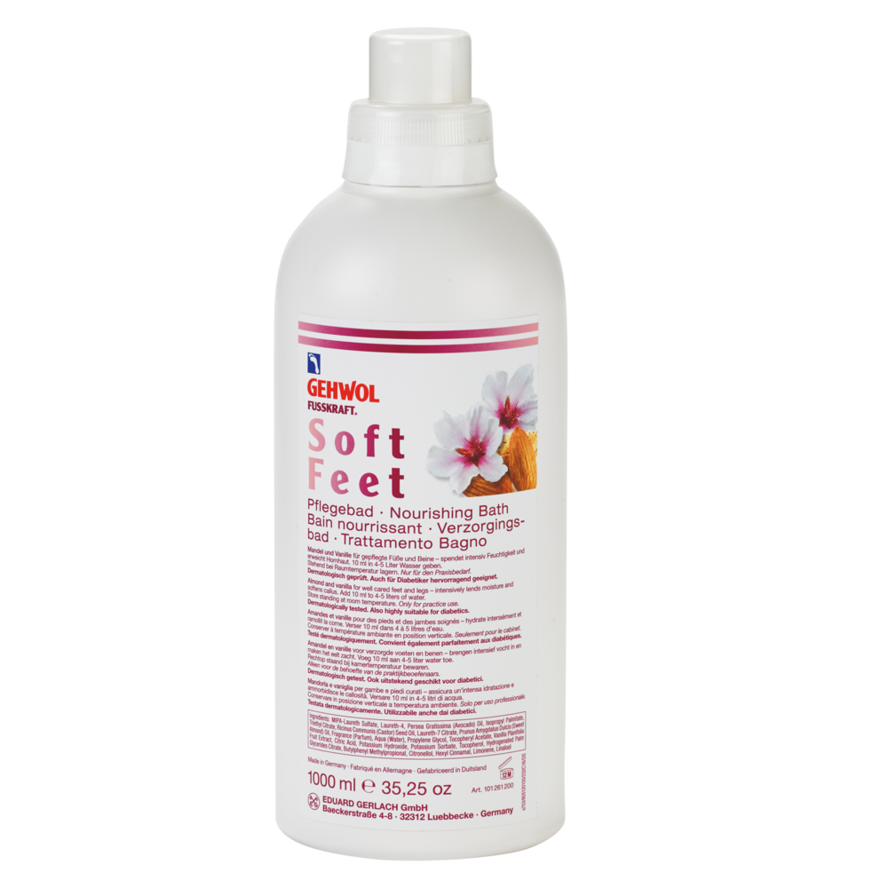 Gehwol Fußkraft Soft Feet Pflegebad 1l